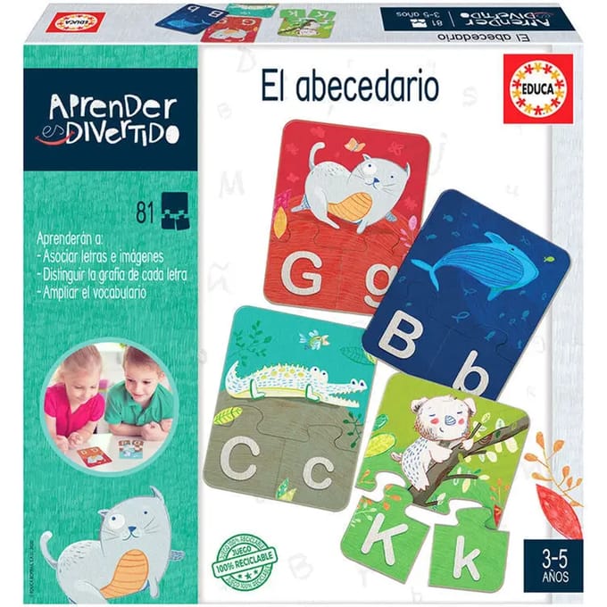 Educatieve spelletjes Educa Borras The Alphabet