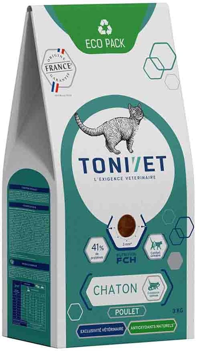 Tonivet Kitten Droogvoer mer Kip 3kg