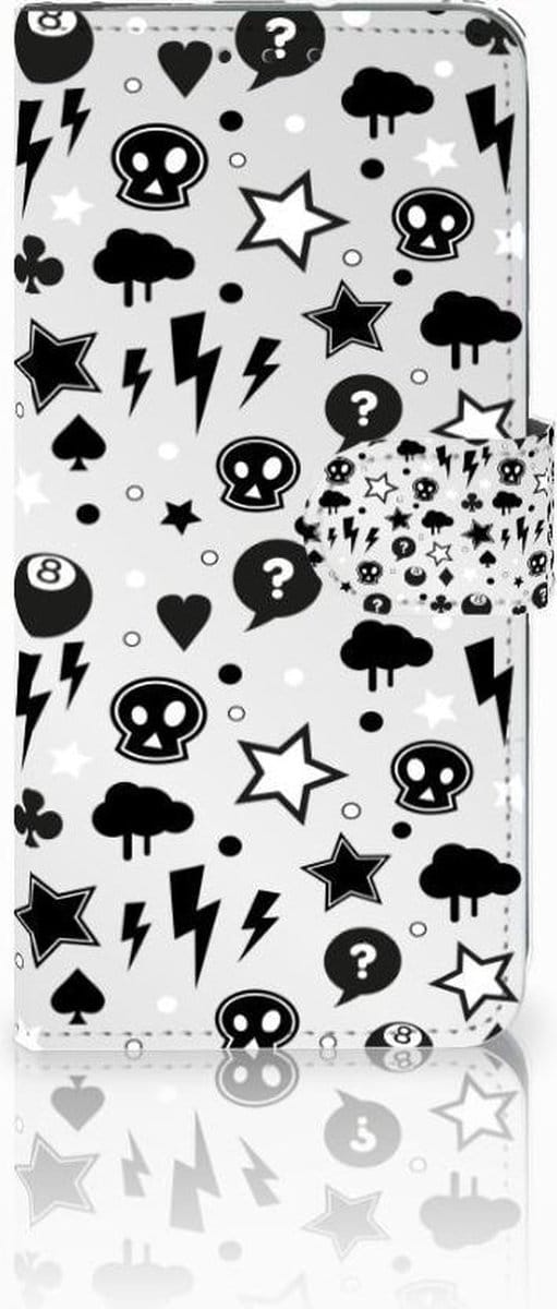 Telefoonhoesje met Naam Motorola Moto G7 Power Silver Punk