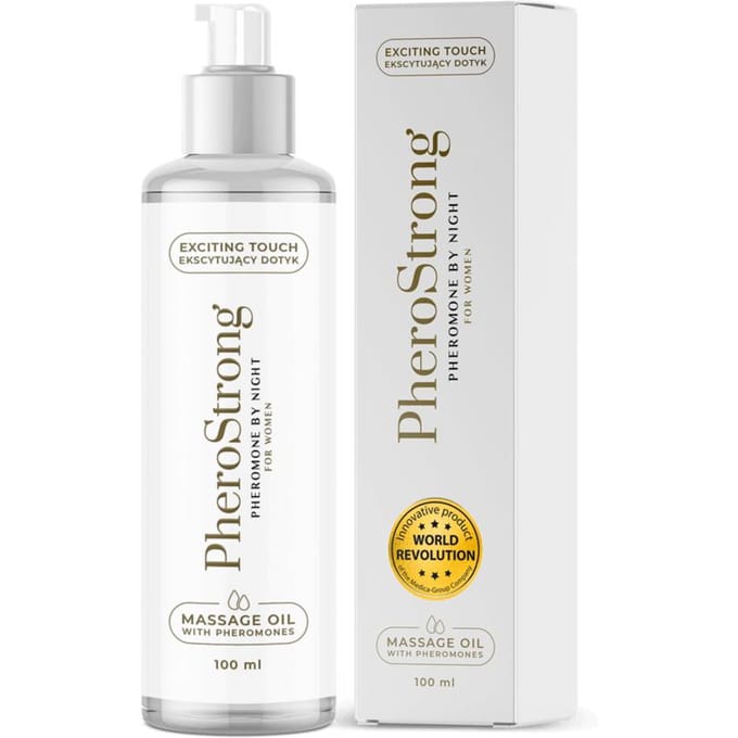 PheroStrong - Exclusive for Women Massage olie - Transparant