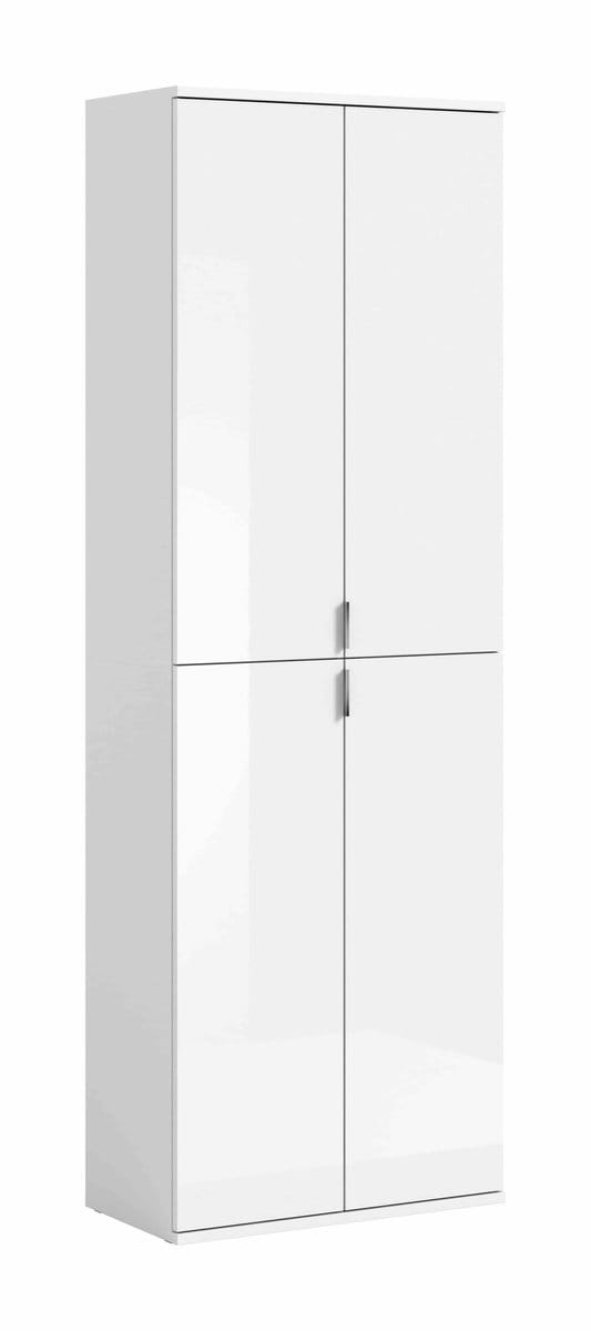 Projectxhoge kast wit hoogglans - 34x61x193cm