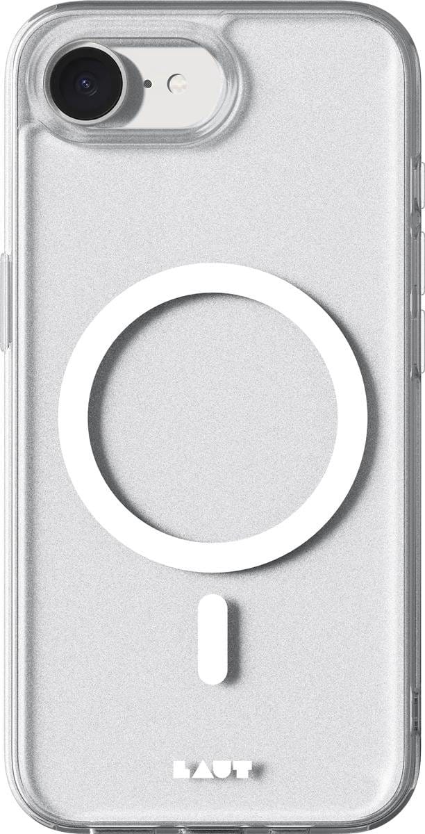 LAUT Crystal-M iPhone 17e / 16e Hoesje – Crystal – Transparant – MagSafe Compatibel