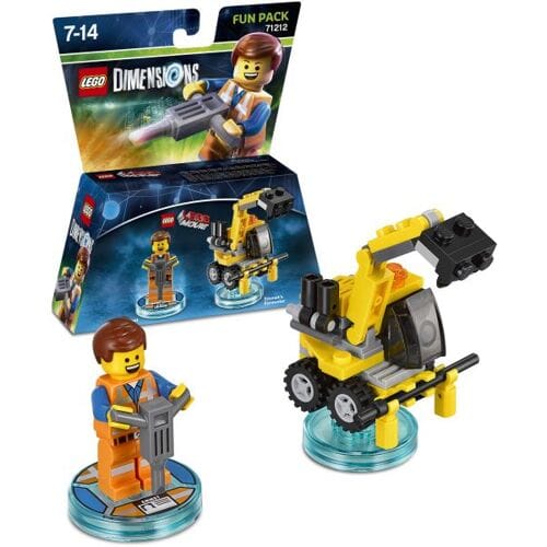 Warner Bros LEGO Dimensions Fun Pack The LEGO Movie-Emmet (Diversen) Nieuw