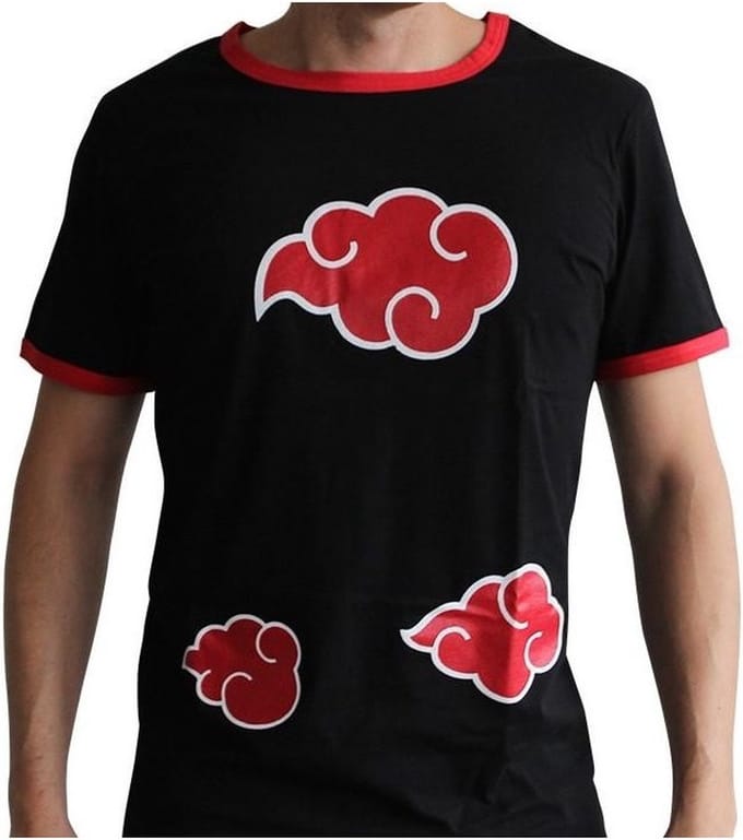 NARUTO SHIPPUDEN - Tshirt Akatsuki man SS black - premium