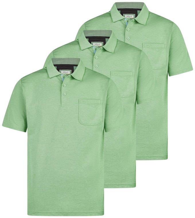 Redmond Heren poloshirt 3 pack Basic