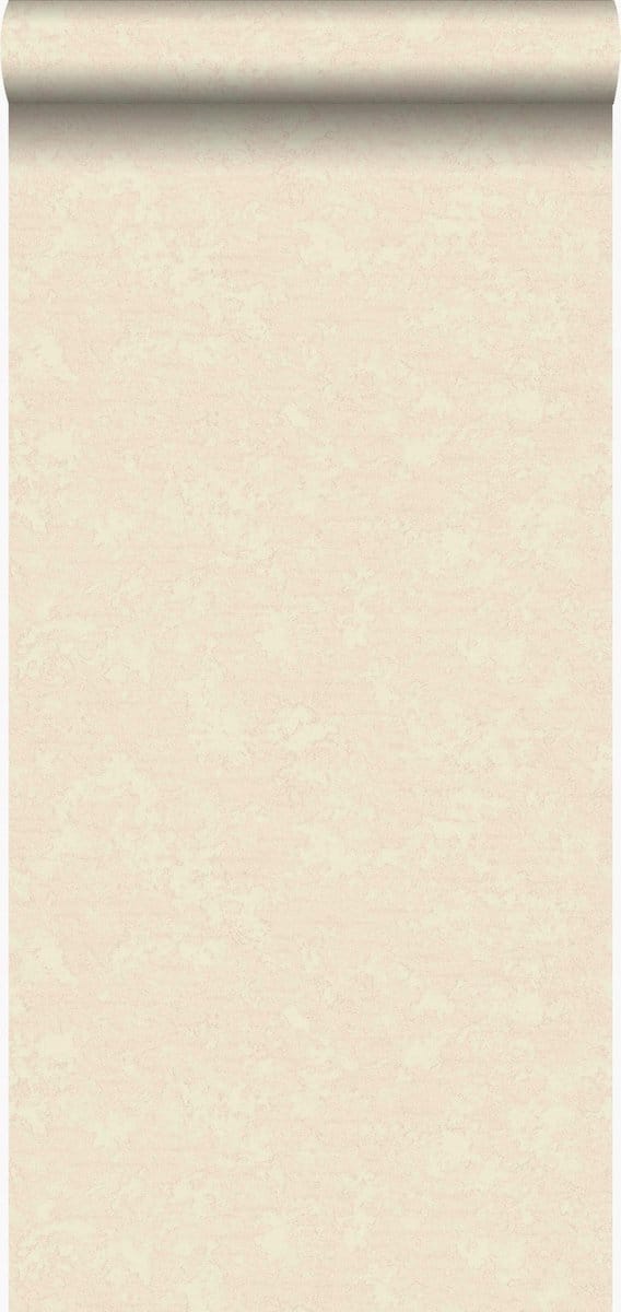 Origin Wallcoverings behang effen crème beige - 53 cm x 10.05 m - 346203