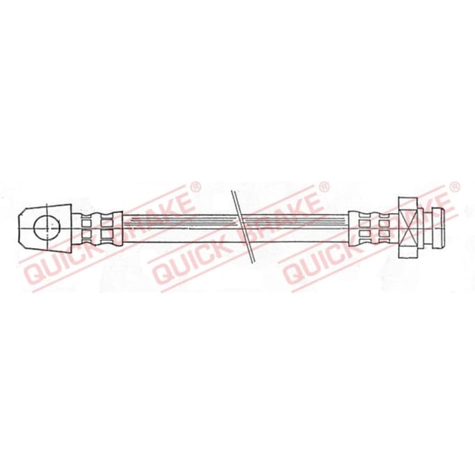 Remleiding QUICK BRAKE 50.021