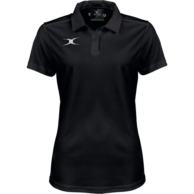 Gilbert Photon II Polo Wmn Zwart - W 16