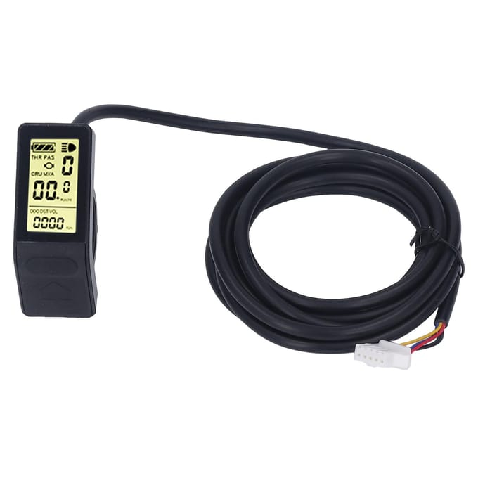 Elektrische Motor Controller 30A Sinusgolf Controller LCD4 Display Gashendel Kit voor 48V1000W 1500W gray
