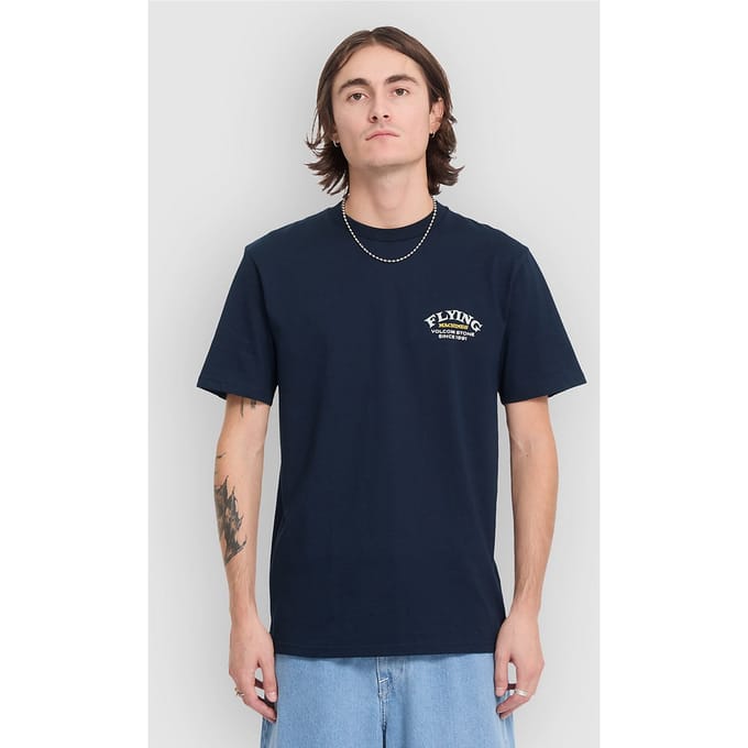 Volcom Flying Machine T-Shirt blauw