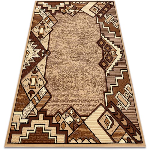 Kleden Rugsx Tapijt BCF Morad BARYTON Klassiek - beige 60x110 cm