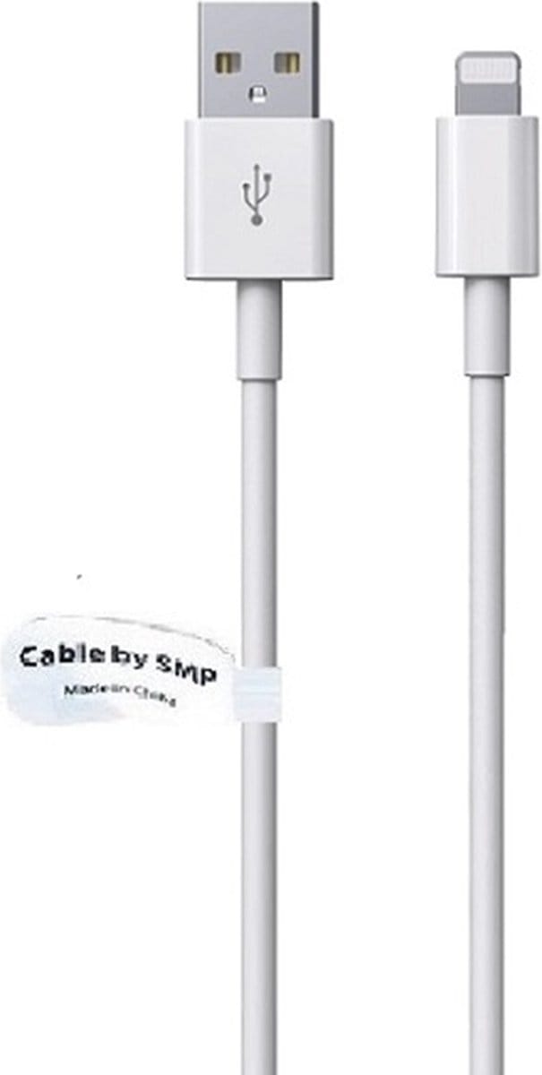 OneOne 1,2m laadkabel. OneOne USB Lightning kabel met E75 chip. Oplaadkabel snoer past op Apple iPhone XR, iPhone XS, XS Max, iPhone 10, iPhone 11, iPhone 11 Pro, iPhone 11Pro Max, iPhone 12, iPhone 12 Mini, iPhone 12 Pro