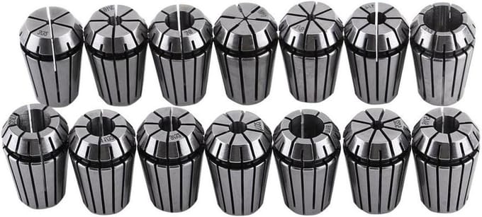 Spantang Set - Werkstukopspanning - Precisie Bewerking - Hoge Elasticiteit - 14 Stuks - Metaal