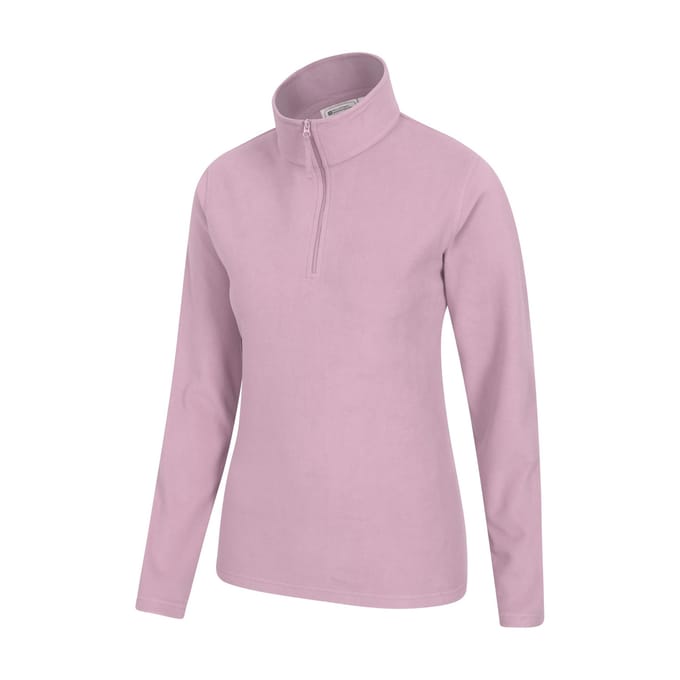 Mountain Warehouse Dames/Dames Camber II Fleece Top (Lichtroze)