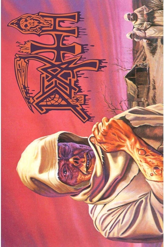 Death - Leprosy Textiel Poster - Multicolours