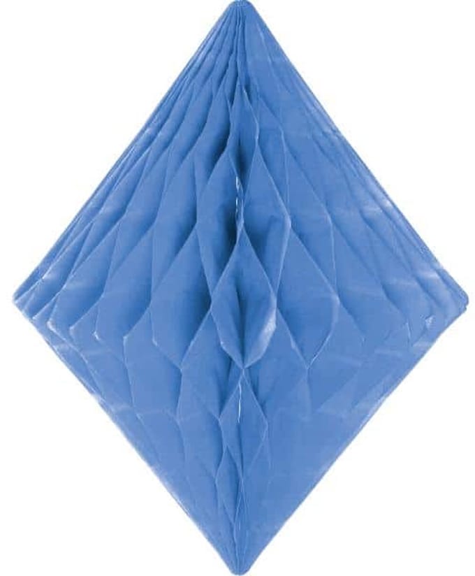 Folat - Honeycomb Diamant Baby Blauw 30cm