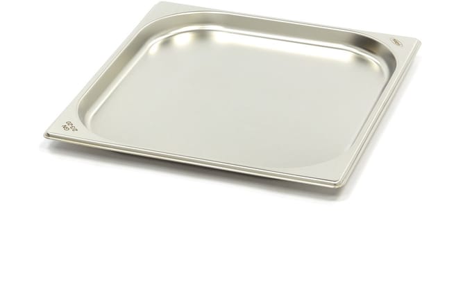 Gastronorm Bak - 2/3 GN - 2 cm Diep - RVS