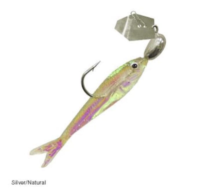 Zman Chatterbait Flashback Mini 1/8 Oz Argent Naturel (0365)