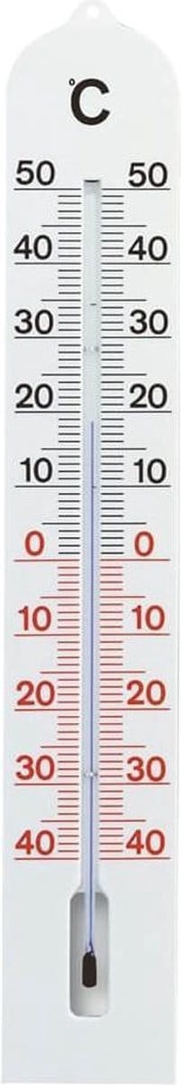 TFA Dostmann Thermometer - Kunststof wit - Binnen of buiten