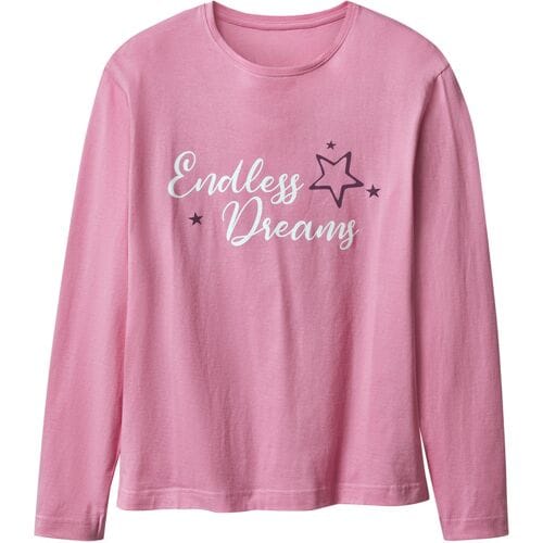 ESMARA Dames slaapshirt (Roze, M (40/42))