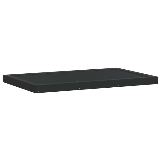 Plaque de Base pour Douche Noire 101 x 63 x 5,5 cm WPC