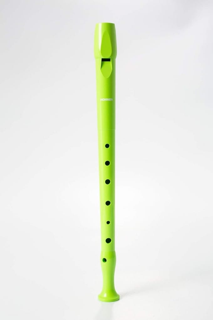 Schattige fluit 9508 van kunststof in groen