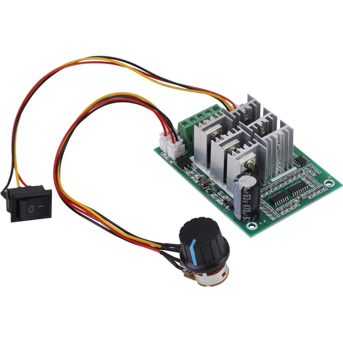 DC 5V‑36V 15A 3-Fase Borstelloze Motor Snelheidsregeling CW CCW Omkeerschakelaar