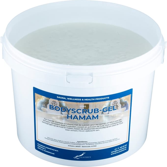 Luxe Bodyscrub-Gel Hamam 20 KG - Hydraterende Lichaamsscrub