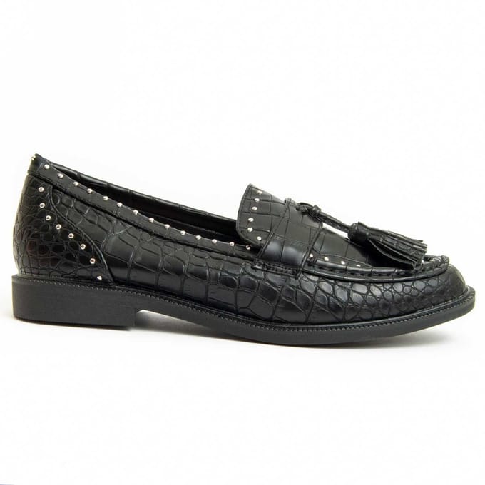Montevita Moccasins Moccavita12 in Zwart