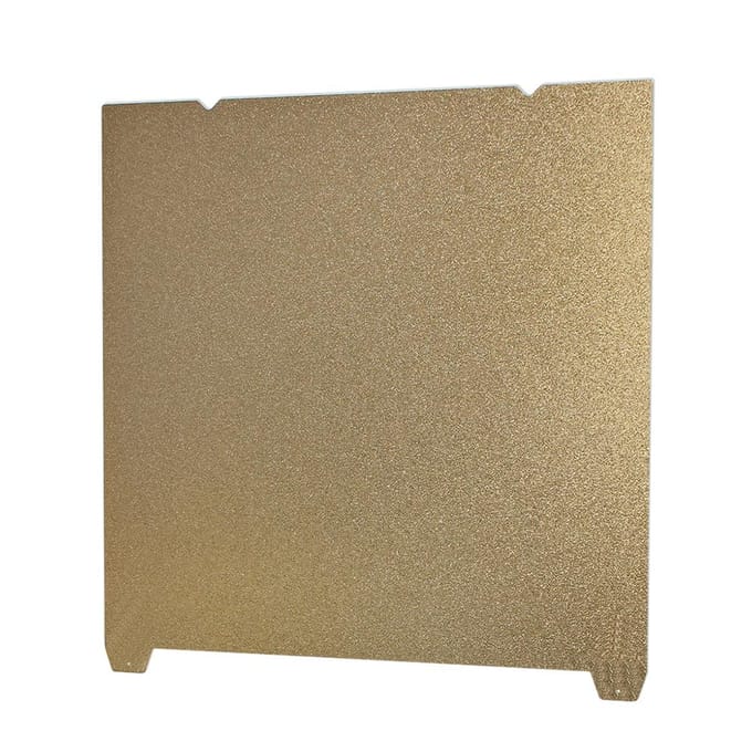 Feuille PEI 3D Lit d'impression Flexible Amovible Acier à ressort Surface de construction 315x310mm Compatible avec or
