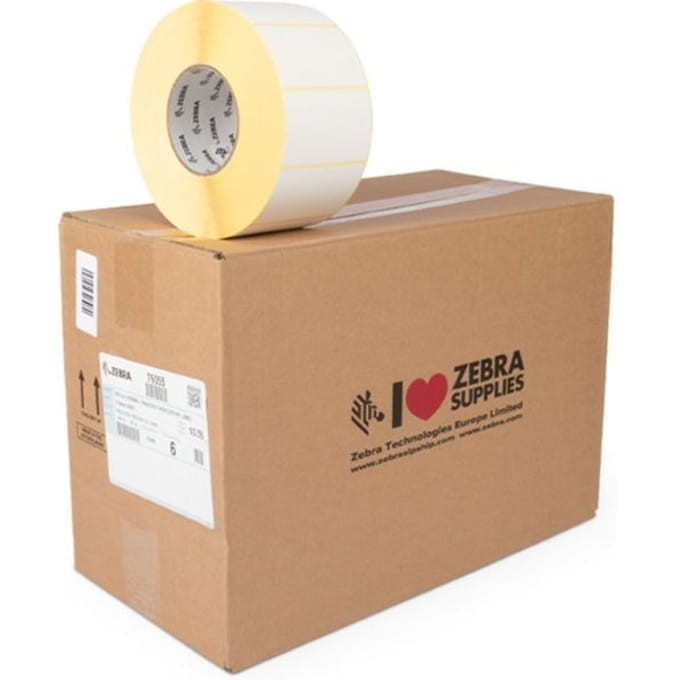 Zebra 76055 (Z-Select 2000T) Etiket Zwart op wit (76 mm x 51 mm) 6 rollen