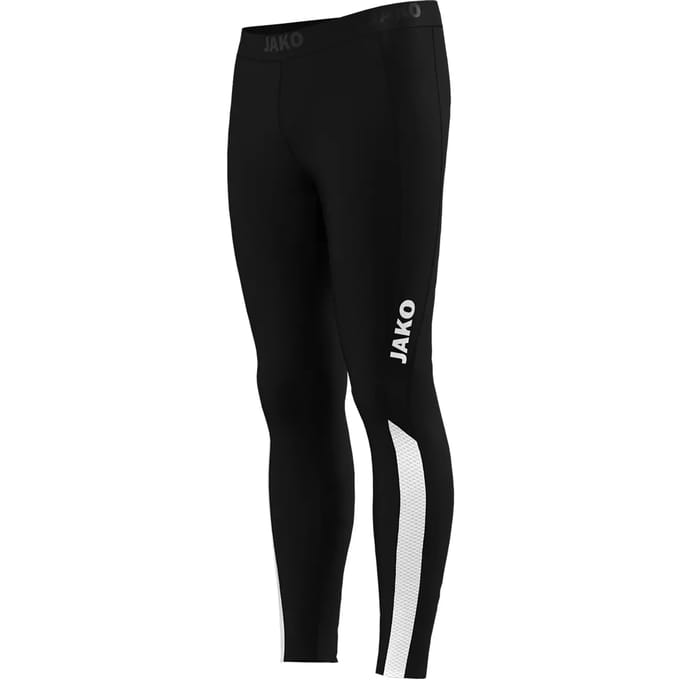 Jako Power Tight Kinderen - Zwart / Wit | Maat: 152