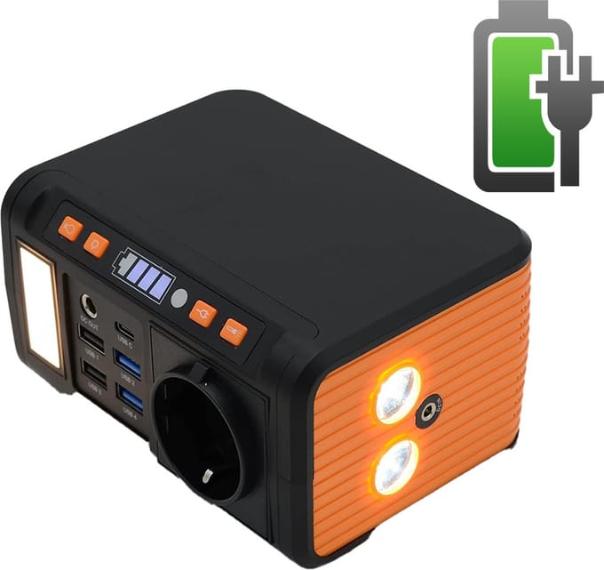 MKSS® Powerstation - Generator - Zwart met Oranje