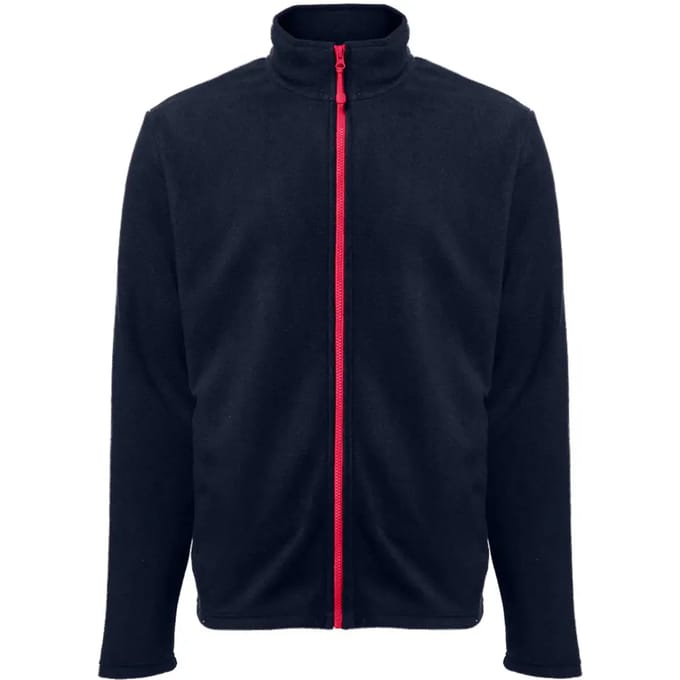 Fleece met rits Black & Match Grizzly