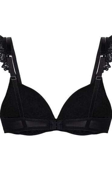 Hunkemöller Voorgevormde push-up beugel bh Posie Zwart