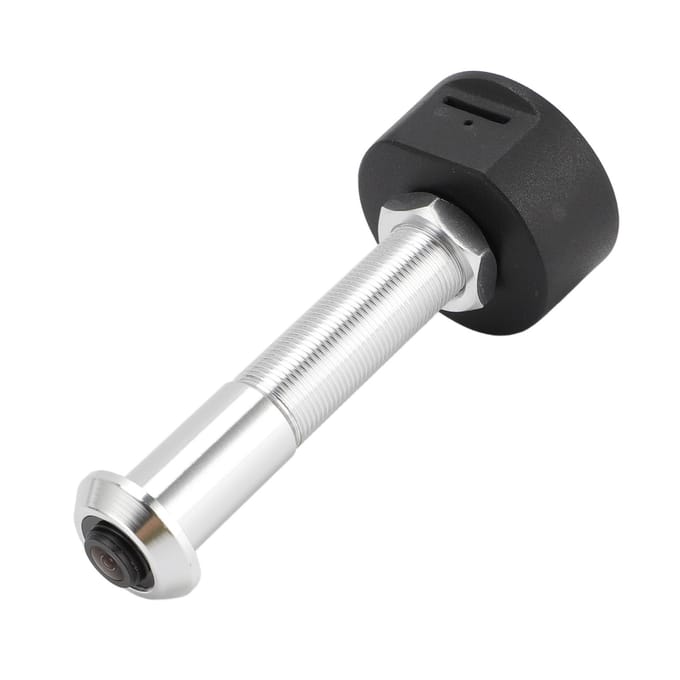 Deurspion Camera 1080P HD 170 Graden Groothoek Bewegingsdetectie Deuroog Camera zilver