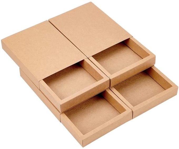 Store_7 - Vouwbare Geschenkdoosjes - Kraftpapier - Ideaal voor