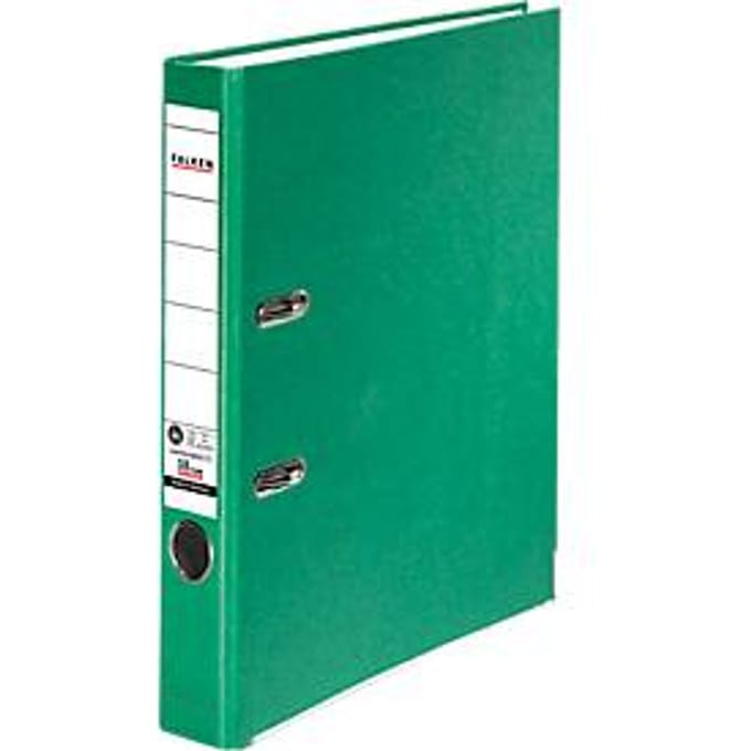 FALKEN Recycolor-dossier, DIN A4, rugdikte 50 mm, groen
