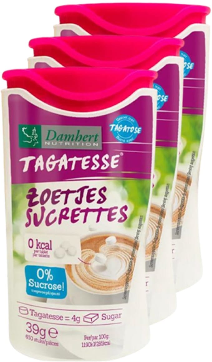 Damhert | Tagatesse Tafeldispenser | 3 stuks | 3 x 39 g (650 stuks)