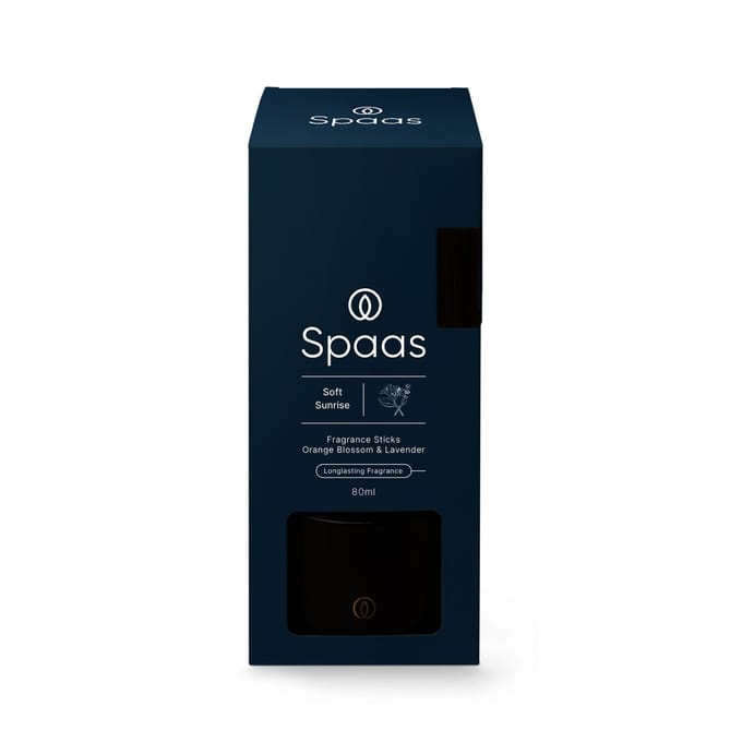 SPAAS Geurstokjes Lavendel en Oranjebloesem - 80 ml