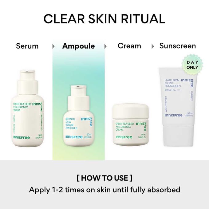 innisfree - Retinol Cica Repair Ampoule Mini 10ml