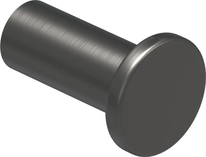 IVY Accessoires Handdoekhaak Geborsteld metal black PVD