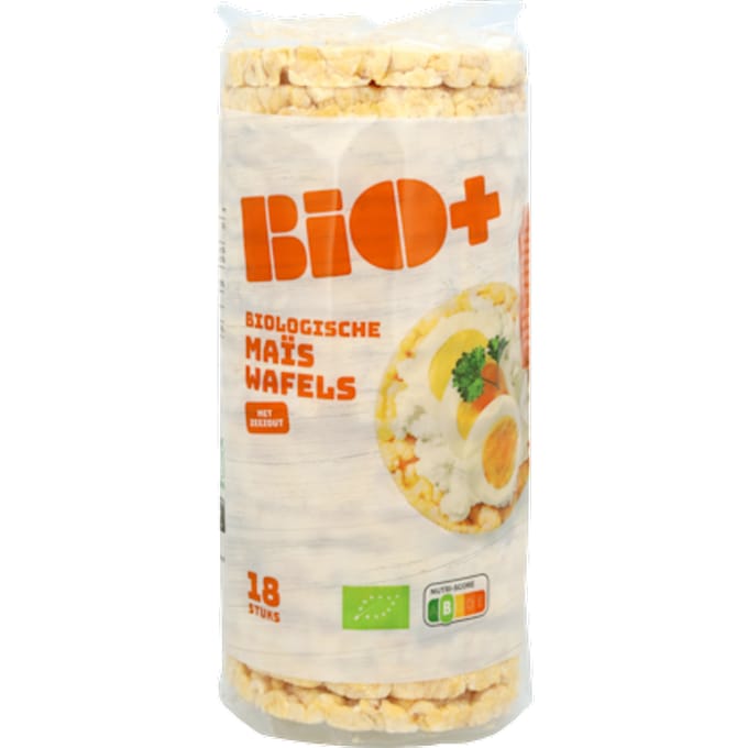 Maiswafels met Zeezout