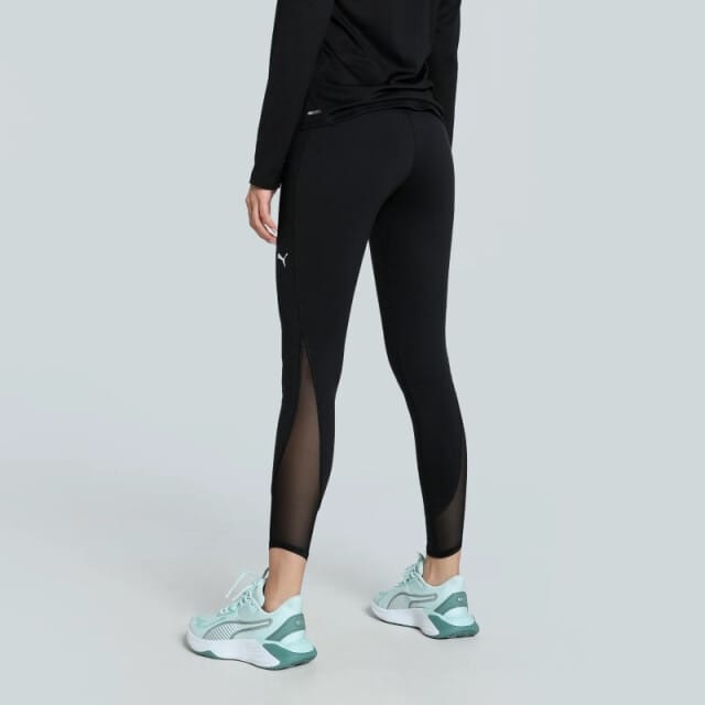 Puma Cloudspun Soft Mesh 7/8 Leggings Zwart S Vrouw