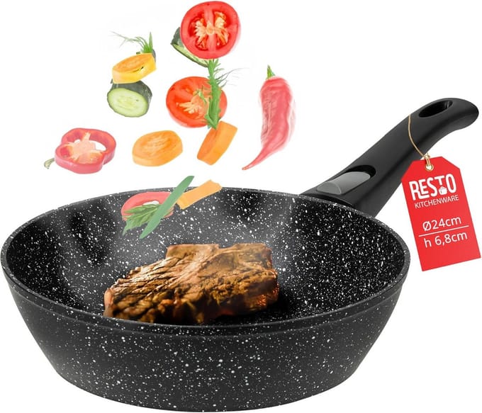 Diepe Wokpan met Afneembare Handgreep - 26 cm - Geschikt voor Alle Warmtebronnen