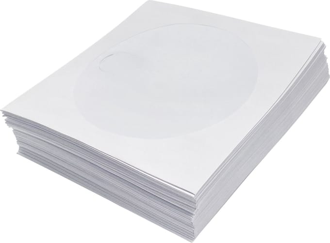 Purepeak CD Hoesjes - CD Hoes - Wit - 100 CD's