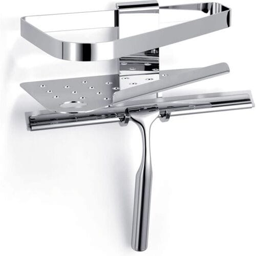 Giese corner shower basket Newport with holder and wiper 30824-02