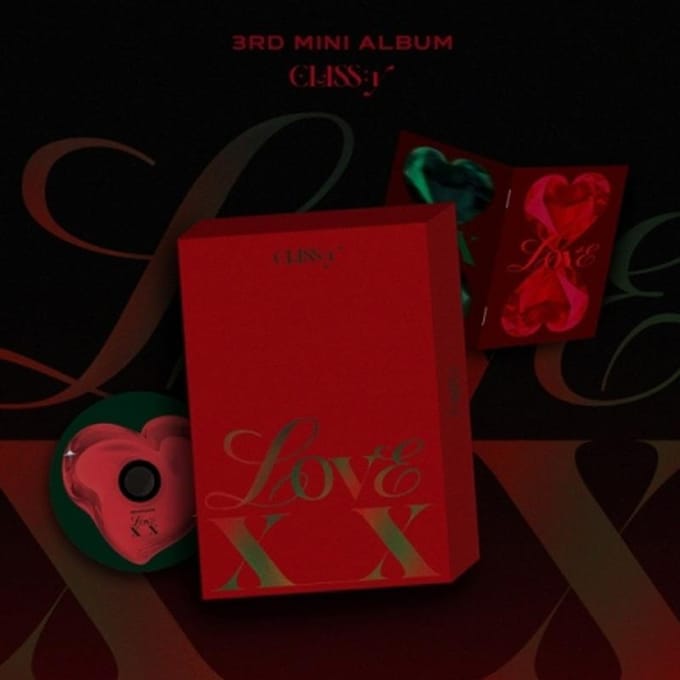 CLASSER:y - 3ème Mini Album LOVE XX 1PCS black