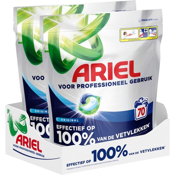 Ariel Pods All-in-One Voordeelpak – Prof Regular 70 stuks