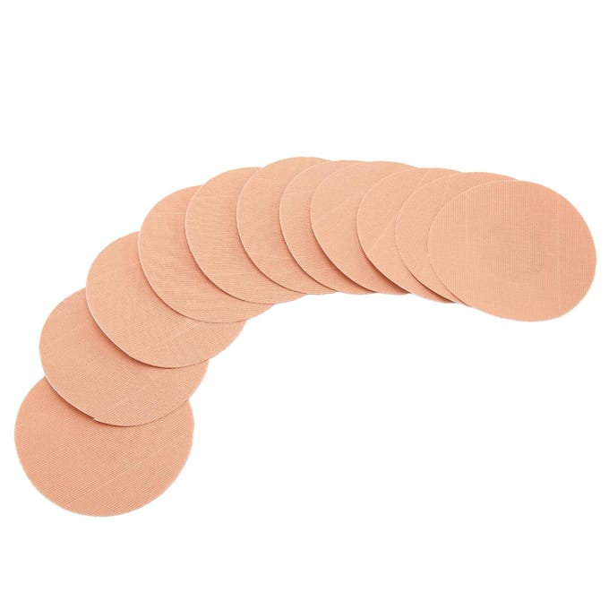 30 stuks sensorlijmpatch, lichtgewicht, voorkomt wegglijden, waterdichte sensorhoezen voor hardlopen beige